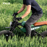 Vélo électrique à gros pneus, stock US, pour neige et tout-terrain, longue autonomie, batterie lithium amovible 48V