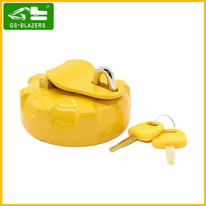 Bouchon de réservoir de carburant pour excavatrice GS BLAZERS, en alliage d'aluminium, Sany, haute qualité, antivol, couvercle de réservoir de diesel - Product Image 2