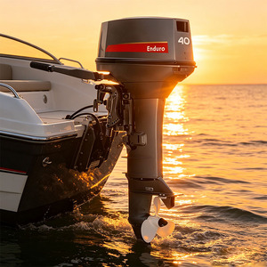 Nouveau moteur hors-bord à essence 40 CV 2 temps 4 cylindres pour bateaux de pêche à courte et longue portée - Product Image 5