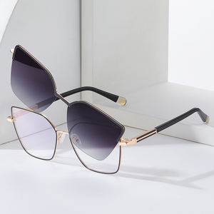 MS 85003 Lunettes à la mode Femme TR90 + Monture de lunettes en métal <span class=keywords><strong>Lentille</strong></span> anti-lumière bleue Lunettes optiques <span class=keywords><strong>pour</strong></span> Dropshipping - Product Image 3