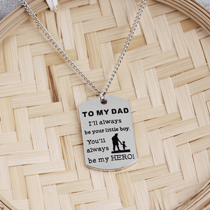 Pendentif en argent avec inscription "<span class=keywords><strong>je</strong></span> t'aime" pour homme et femme, collier mixte, bijoux, à la mode - Product Image 4