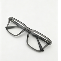 Monture de lunettes optiques FD-5147 TR90, lunettes carrées ultralégères pour hommes et femmes, lunettes de vue à la mode pour la myopie