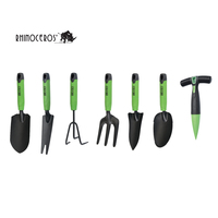 Prix De gros En Acier Au Carbone marteau enduit tête solide poly poignée Plantation Culture Mini Ensemble D'outils de Jardin Vert