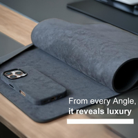 Étui de protection de luxe haut de gamme pour iPhone 17/16/15/14 - Coque ultra-fine au toucher doux