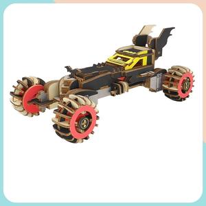 Vente flash : Puzzle en <span class=keywords><strong>bois</strong></span> 3D à faire soi-même, modèles réalistes de vendeurs ambulants, jouets éducatifs pour enfants - Product Image 6