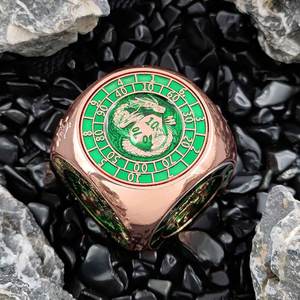 Logo personnalisé Jeu de table à 6 faces Dés polyédriques en métal 7-en-1 pour RPG & DND Dungeons <span class=keywords><strong>Dragons</strong></span> Series Six Promotions - Product Image 6