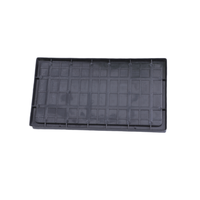 Colle adhésive noire en plastique pour souris et rat Colle adhésive pour souris Piège à colle pour rat