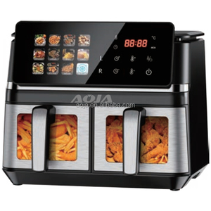 Nueva Tendencia en Electrodomésticos de Cocina: Freidora de Aire Digital Inteligente con Pantalla Grande a Color, Doble Zona de Cocción, 2 Cestas, Pantalla LED Táctil - Product Image 3