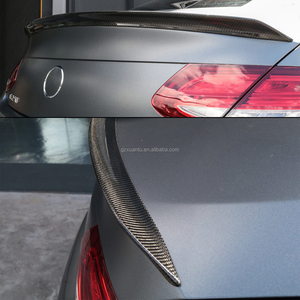 สปอยเลอร์หลังคาร์บอนไฟเบอร์สไตล์ ED1 W205สำหรับ Mercedes Benz C คลาส C63 C205ชุดบอดี้2ประตูลำตัวสปอยเลอร์วิง2015-2021 - Product Image 5