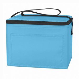 Custom 210D Pearl Cotton PEVA Cooler Bag Insulated Lunch Bag Promotional Aluminium Foil Thermal Cooler Bags With Front Pocket - Product Image 3