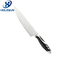 Couteau de chef en acier inoxydable de 20cm avec manche forgé, conception brevetée avec logo personnalisé, Royal Swiss Line Professional