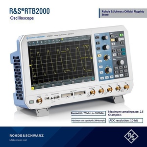 ออสซิลโลสโคป Rohde Schwarz RS High RTB2000 2 ช่องสัญญาณ อัตราการสุ่มตัวอย่าง 2.5G หน้าจอสัมผัสแบบ Capacitive ขนาด 390x220x152 มม. รับประกัน 365 วัน - Product Image 4