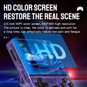 Consola de vídeo portátil Retro RX6S, pantalla IPS de 3,5 pulgadas, reproductor de vídeo de bolsillo 640*480, 64GB, batería integrada de 3000mAh - Product Image 2