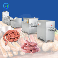 Machine à Embutir Industrielle Entièrement Automatique OCEAN pour la Fabrication de Saucisses Allemandes, Ligne de Production de Saucisses de Bœuf