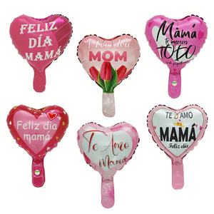 Globos españoles de 10 pulgadas para el Día DE LA Madre Te Amo Feliz Dia Mama Mom Foil DE LA MADRE Globos para decoración de fiestas - Product Image 3