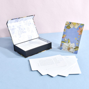 Scatola di gioco di carte stampate personalizzate per Carrom e <span class=keywords><strong>giochi</strong></span> da tavolo Design strategico innovativo sfida carte da gioco personalizzate - Product Image 3