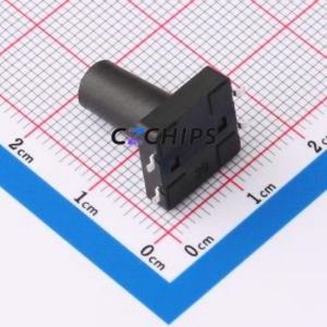 KH-12X12X16H-SMT-<b>D</b> Tactile Switch SMD,12x12mm Switch ( Switch Length: 12mm )( Switch Width: 12mm )( Switch Height: 16mm ) - Product Image 2