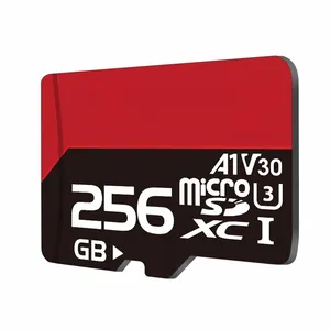 カスタムロゴTFカードマイクロメモリSDカード32gb64gb 128gb 256gb U3V304Kダッシュカムモニターカメラドローン用フラッシュカード