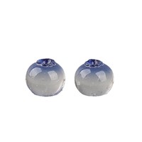 BZY Miniature de paysage miniature, Perles translucides en forme de fruits de myrtille, Accessoire de décoration DIY, Ornement de bureau en résine