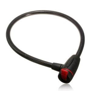 유니버설 도난 방지 자전거 자전거 잠금 스테인레스 스틸 케이블 코일 성 오토바이 사이클 <span class=keywords><strong>Mtb</strong></span> 자전거 보안 잠금 장치 2 키 - Product Image 2