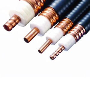 Câble d'alimentation RF en cuivre et aluminium <span class=keywords><strong>Superflex</strong></span> 1/4\" <span class=keywords><strong>3</strong></span>/8\" 1/2\" 7/8\" 1 1/4\" 1 5/8\" 50 Ohm Câble coaxial en mousse PE ondulée Noir 1.5 - Product Image 5