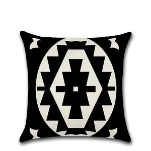 2024 Modern Design Stripes Geometric Aztec Tribal Pillow Case