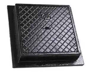 Customized OEM Heavy Duty Cast Iron Chamber Cover Cast Iron Manhole Cover Casting Services