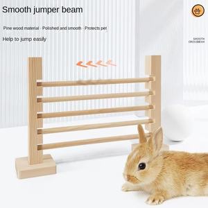 <span class=keywords><strong>Jouet</strong></span> d'entraînement pour <span class=keywords><strong>lapin</strong></span> et cobaye nain en bois détachable - Product Image 4