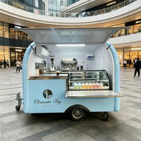 2025 HANYI Machines de restauration mobiles pour petites entreprises, Remorque à crème glacée, Chariot à hot-dogs, Chariot à café, Bars mobiles, Mini food truck