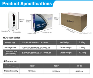 Chauffe-eau électrique 220 V 5,5 kW avec pompe intégrée, protection ELCB, économie d'énergie, chauffe rapide pour la salle de bain - Product Image 6