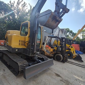รถขุดวอลโว่ EC55D ขนาด 5.5 ตัน พร้อมบุ้งกี๋ขุดขนาด 0.275 ลูกบาศก์เมตร รถขุดตีนตะขาบขนาดเล็ก วอลโว่ EC55D มือสอง - Product Image 2