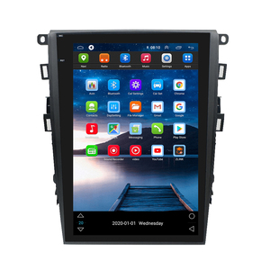Système audio de voiture Android 12 DSP 12,1 pouces 1din Tesla, lecteur stéréo à écran tactile GPS pour <span class=keywords><strong>Mondeo</strong></span> 2013-2017 - Product Image 1