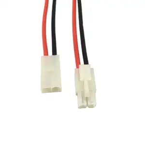 Male and Female 2Pin 20AWG L6.2-2P Tamiya Wire Connector Adapter for RC Lipo Battery ESC Motor 14 AWG Silicone Wire