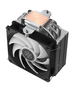 FM600 ชุดระบายความร้อนซีพียูแบบลมสีดำ/ขาว สำหรับพีซีตั้งโต๊ะ 240W TDP 120 ARGB พัดลม PWM แบบออฟเซ็ต ฮีทซิงค์เคลือบผิว ลดเสียงรบกวน ใช้งานได้หลากหลาย - Product Image 3