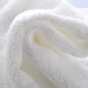 Hôtel cinq étoiles design jacquard épais 32S lavable 100% coton serviette blanche pour hôtel pour maison en vente en ligne - Product Image 4