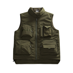 Gilet d'hiver pour hommes pour escalade tir photographie crochet journaliste corps de pêche chaud rembourrage gilet gilet - Product Image 4