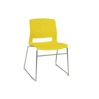 Chaise de formation empilable en PP épaissi, style moderne et minimaliste, pour étudiants, conférences et bureaux