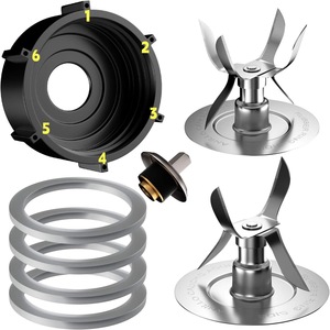 Conjunto de Repuesto de 6 Cuchillas con <span class=keywords><strong>Base</strong></span> de Baquelita y Junta de Sellado para <span class=keywords><strong>Licuadora</strong></span> <span class=keywords><strong>Oster</strong></span> - Product Image 2