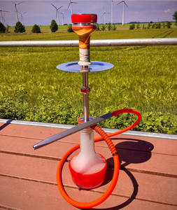 Original 1:1 alemán Chaos CHRV1 Hookah Set elegante de acero inoxidable fiesta Club vida nocturna Bar humo accesorios Shisha Hookah - Product Image 2