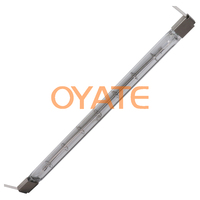 600mm 230V 2000W Infrarot-Heizröhre Glas-Halogen-Wärmelampe für PET-Blasformmaschinen