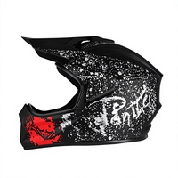 Casque de moto intégral tout-terrain pour l'exportation transfrontalière, certifié DOT, en ABS, avec logo personnalisé, utilisation quatre saisons, pour l'étranger