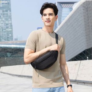 Sac à bandoulière croisé imperméable en nylon tendance pour homme, idéal pour les trajets quotidiens au bureau – Sac à dos promotionnel - Product Image 5