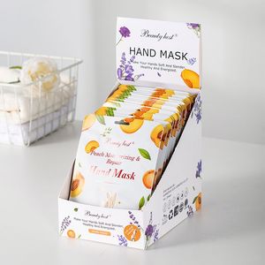 Peach Hand Care Mask <b>Glove</b> Wholesales <b>Moisturizing</b> Nourishing Repairing Whitening Hand Mask - Product Image 5