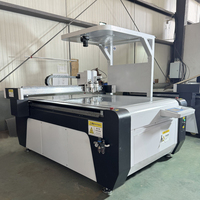 ZXT automatique CNC acrylique vinyle KT conseil PVC conseil à plat autocollant étiquette boîte en carton Machine de découpe de papier