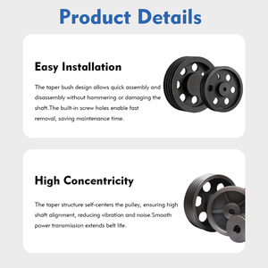 <span class=keywords><strong>Pulley</strong></span> V-Belt Besi Cor, <span class=keywords><strong>Pulley</strong></span> Timing untuk Transmisi Daya, Suku Cadang yang Dapat Disesuaikan, <span class=keywords><strong>Pulley</strong></span> Roda OEM, <span class=keywords><strong>Pulley</strong></span> Bore Stok - Product Image 4