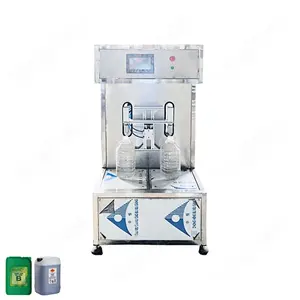 HYWF-30S Semi automatic Weighing Type 5-30( Liters ) Liquid Additives Jerry Can Filling Machine | Filler Dispensing Equipment