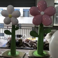 Patung Kupu-kupu dengan Vas Bunga Berlampu Resin, Patung Bunga Bercahaya Besar untuk Dekorasi Pusat Perbelanjaan