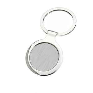 Blank Zinc Alloy Keychain for DIY Laser UV Printing <b>Label</b> Epoxy Coating Logo Square Rectangle Heart Oval Round Shape <b>Key</b> Chain - Product Image 1