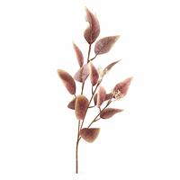 Vente en gros de tiges de fleurs artificielles en soie d'eucalyptus, décorations réalistes pour la maison, les mariages, les fêtes, les tables, la décoration d'automne, verdure en vrac