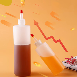 HDPE Plastic Squeeze <strong>Dropper</strong> <strong>Bottles</strong> 60ml 120ml 250ml 500ml Empty Food Oil Water Hair Juice Lotion Twist Top Cap Packaging - Product Image 2